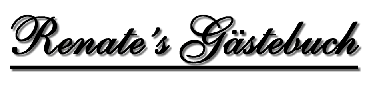 Renate�s Homepage